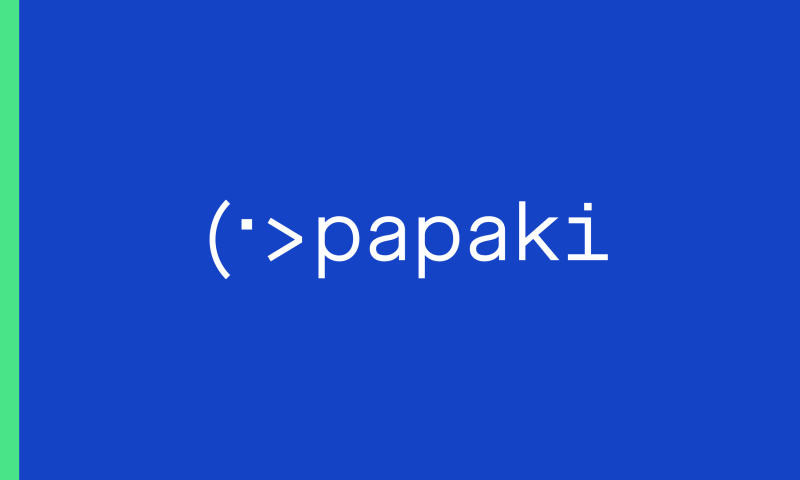 Το Papaki λανσάρει νέα εταιρική ταυτότητα. Ο νέος λογότυπος έχει νέα αισθητική και εμφάνιση που ανταποκρίνονται στη σύγχρονη, ψηφιακή εποχή.